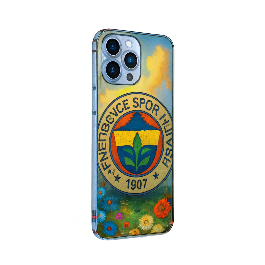 Apple iPhone 14 Pro Max Fenerbahçe ablemi olsun Desenli Porto Kilif