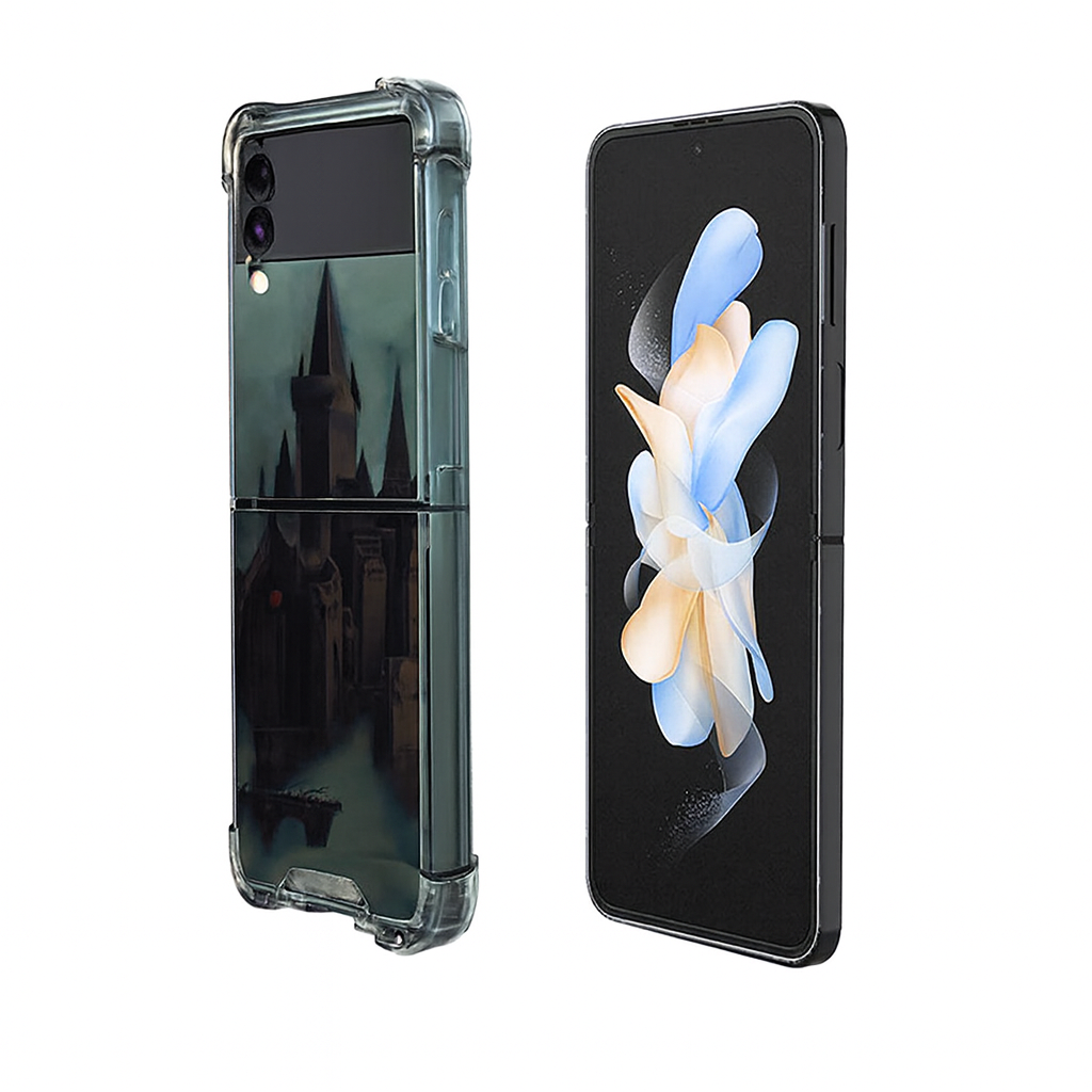 Samsung Samsung Galaxy Z Flip 6 Sato fotografi Desenli Shock Kilif