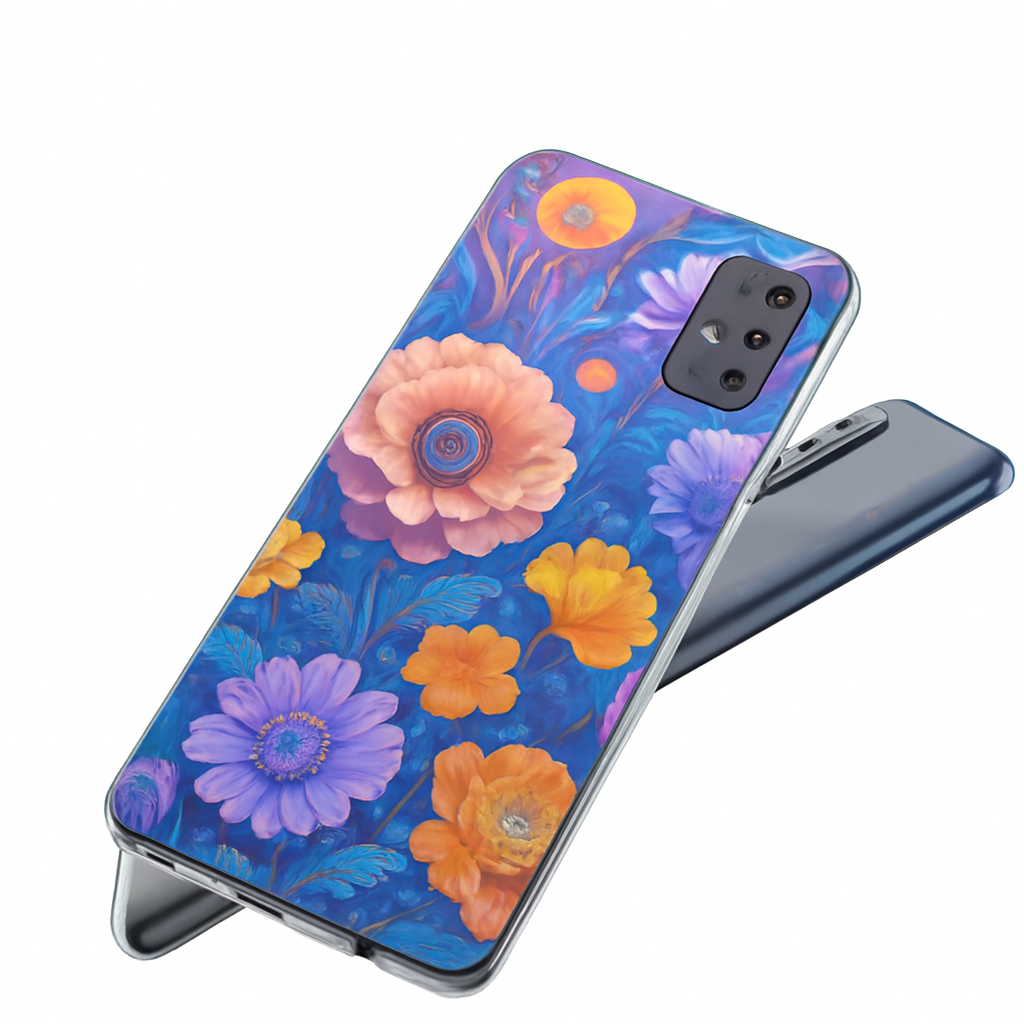 Samsung Samsung Galaxy A81 {"keywords":"pastel çiçek bahçesi" Desenli Süper Kilif